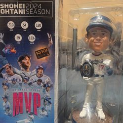 Ohtani mvp silver bat bobblehead
