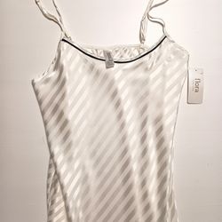 NWT Women's Satin Ivory White Cream Slip Dress Wedding Gift Size: XL