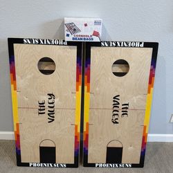 Phoenix Suns Custom Cornhole Set w/ bags