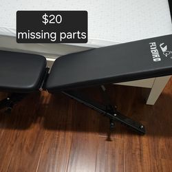 FLYBIRD Adjustable Weight Workout Bench Foldable Home Gym