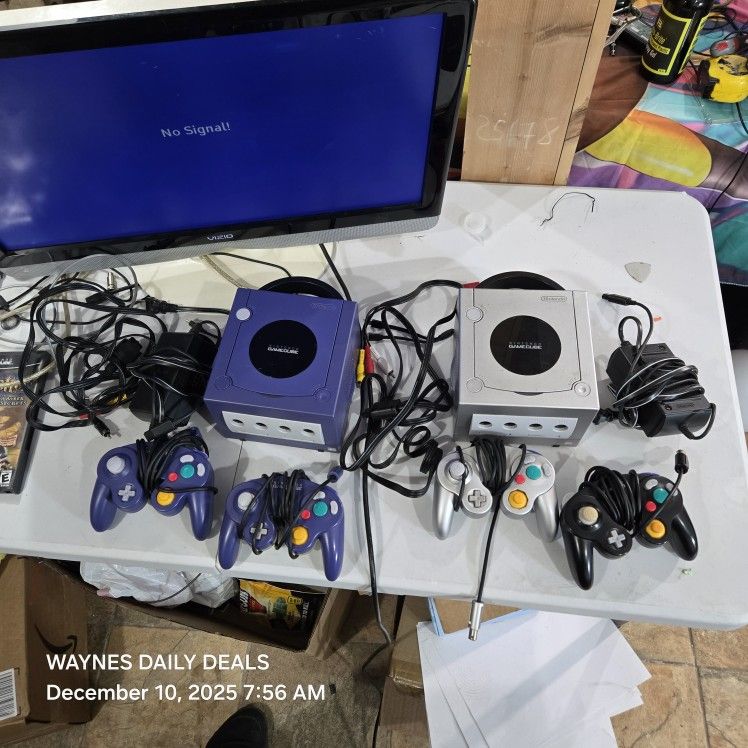 ๐ฅ Nintendo GameCube Bundle โ Tested & Working! ๐ฅ