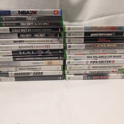 Videogames $5 EACH - Xbox One, 360, PS4