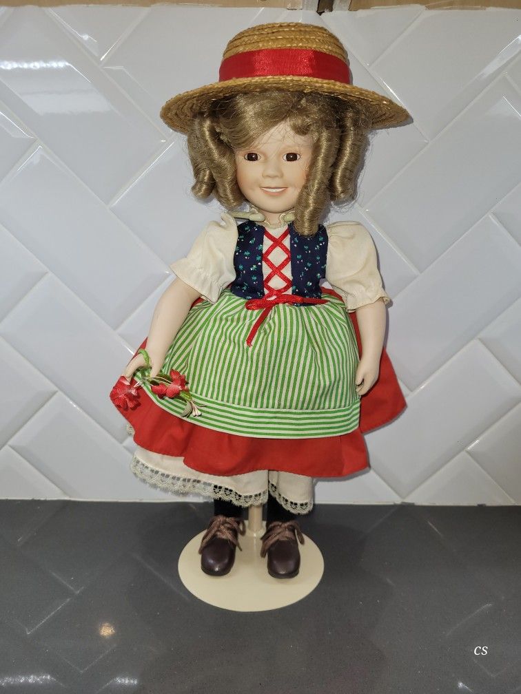 Shirley Temple Porcelain Doll
