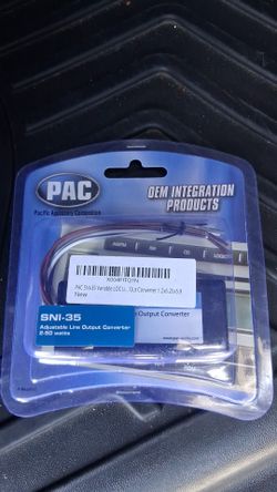 NEW PAC RCA  LINE CONVERTER