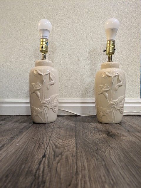 2 Beautiful Lamps