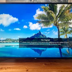 LG 50" 4K LED Smart TV | Wand Remote + Wall Mount