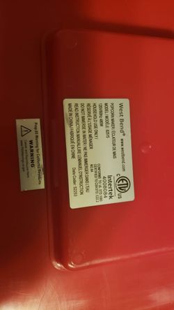 Popcorn Machine