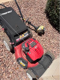 Mower and string trimmer