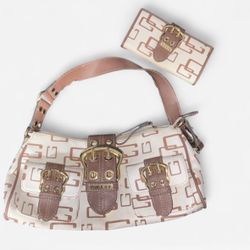 Vintage Guess Bag With Matching Wallet 