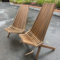 Wooden Deck /Pool Chairs