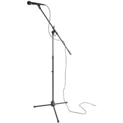 On-Stage MS7701B Euro Boom Mic Stand (For Vocal and Instrument Microphones
