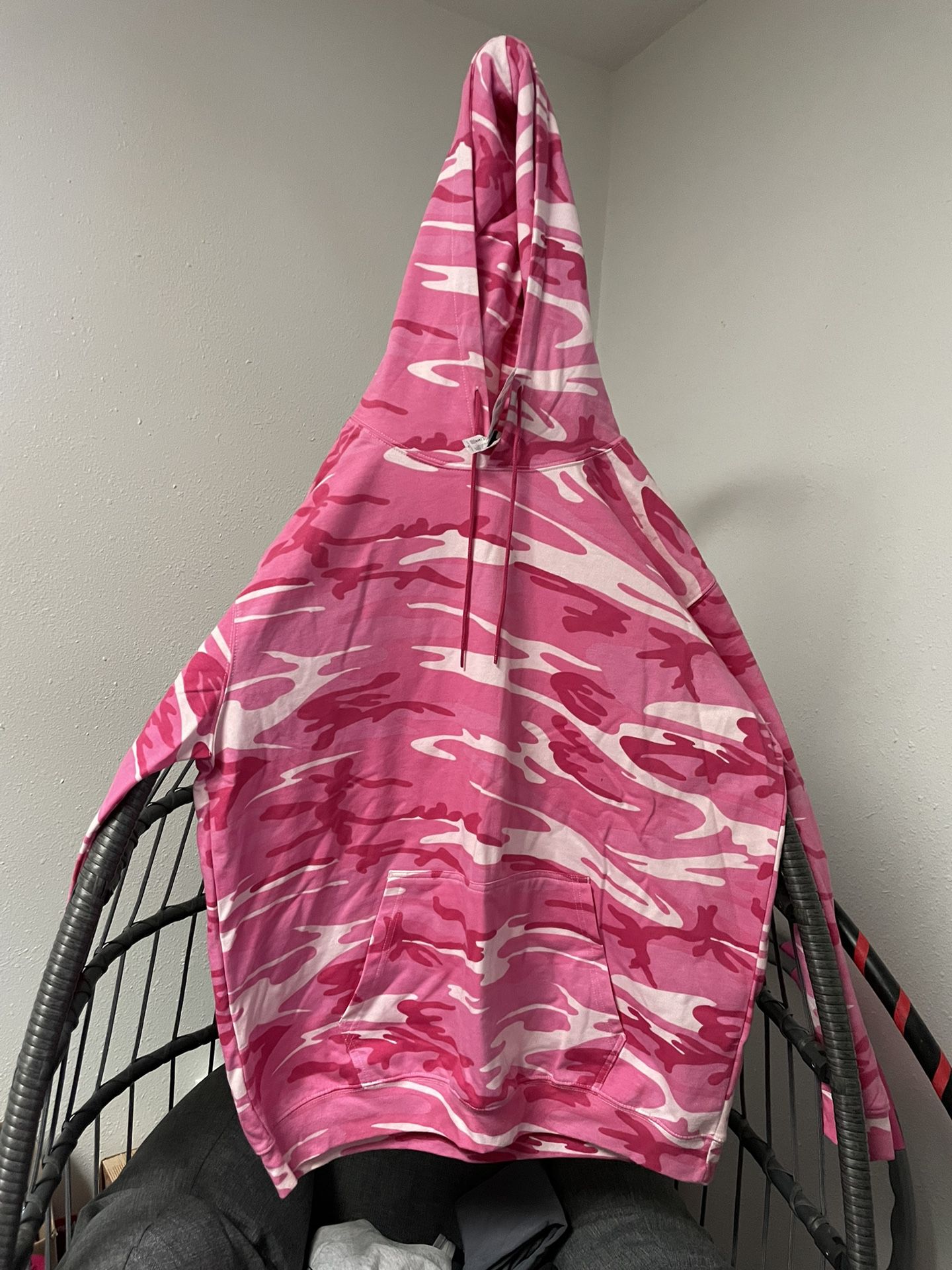 Brand New Pink Camouflage Hoodie 