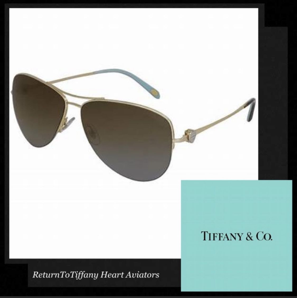 Tiffany Aviator Sunglasses