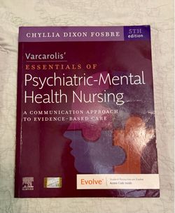 Nursing school textbooks - Mental Health & Nursing Diagnosis