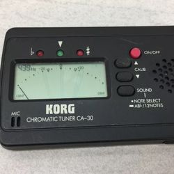 Korg Chromatic Tuner CA-30 Guitar, Base Tuner