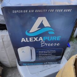 ALEXAPURE Breeze Air Purifier In Box