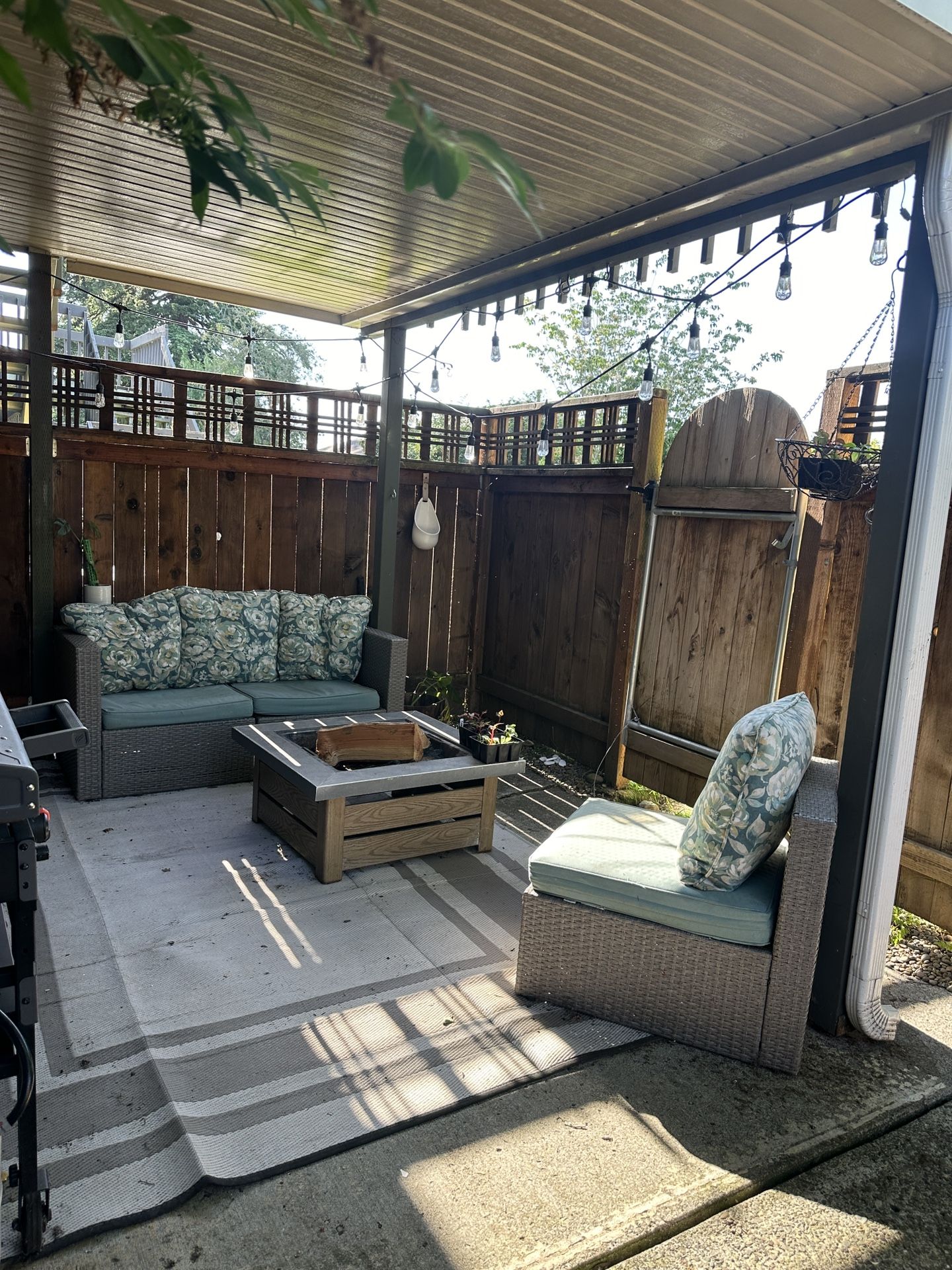 Outside patio furniture