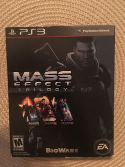 Sony PlayStation ps3 mass effect trilogy
