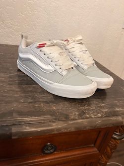 Grey/white knew school vans