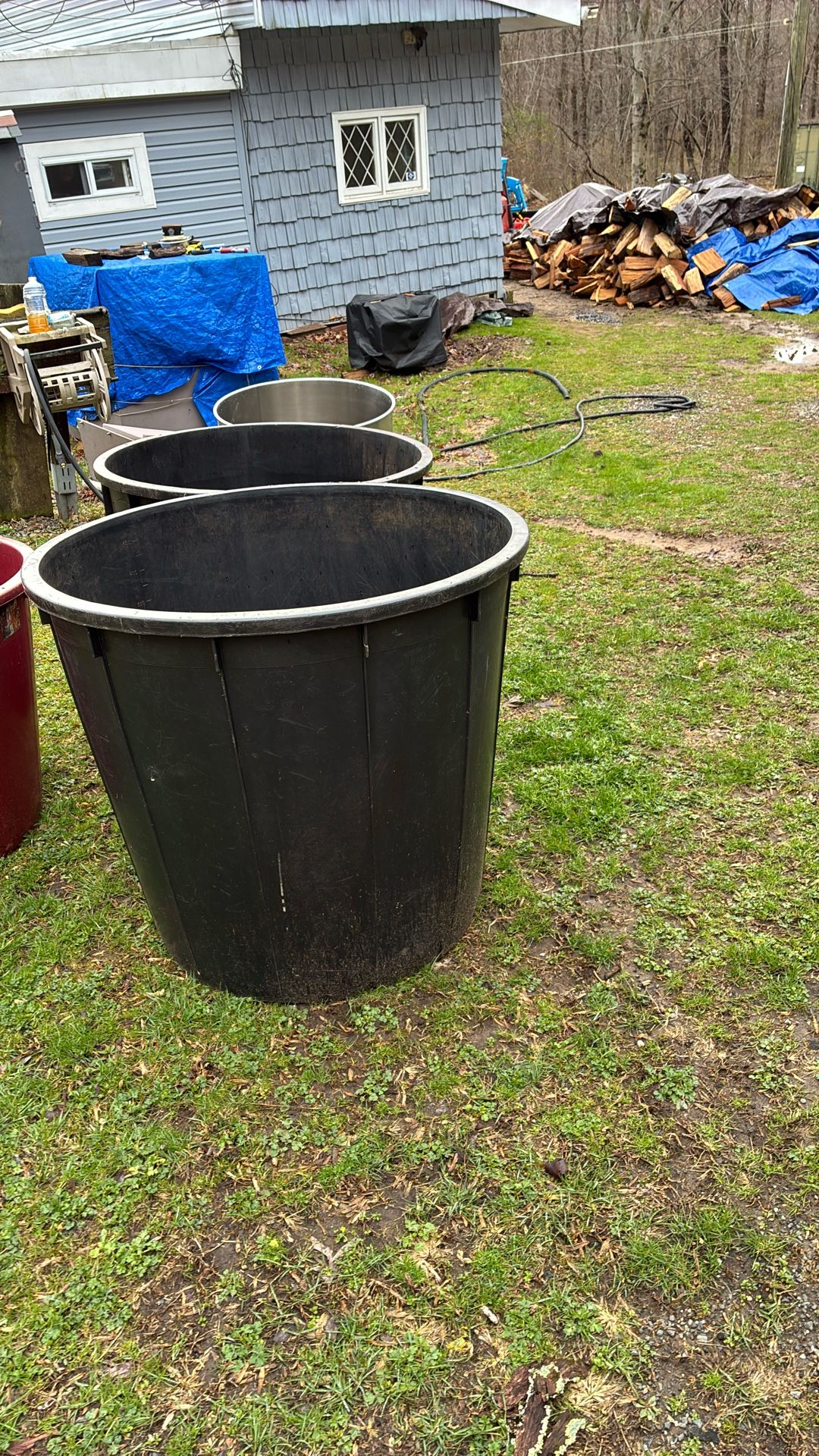 65 Gallon Stainless Steel Wine Barrel Made In Italy