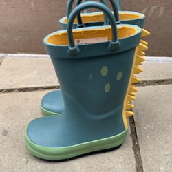 Dino Rain Boots Size 5 Toddler 