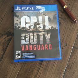 PS4 Call Duty Vanguard