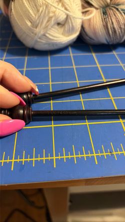 Knitting needles