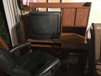 Desk iron board side table