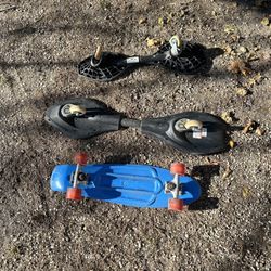 Ripstiks And Nkx Skateboard 