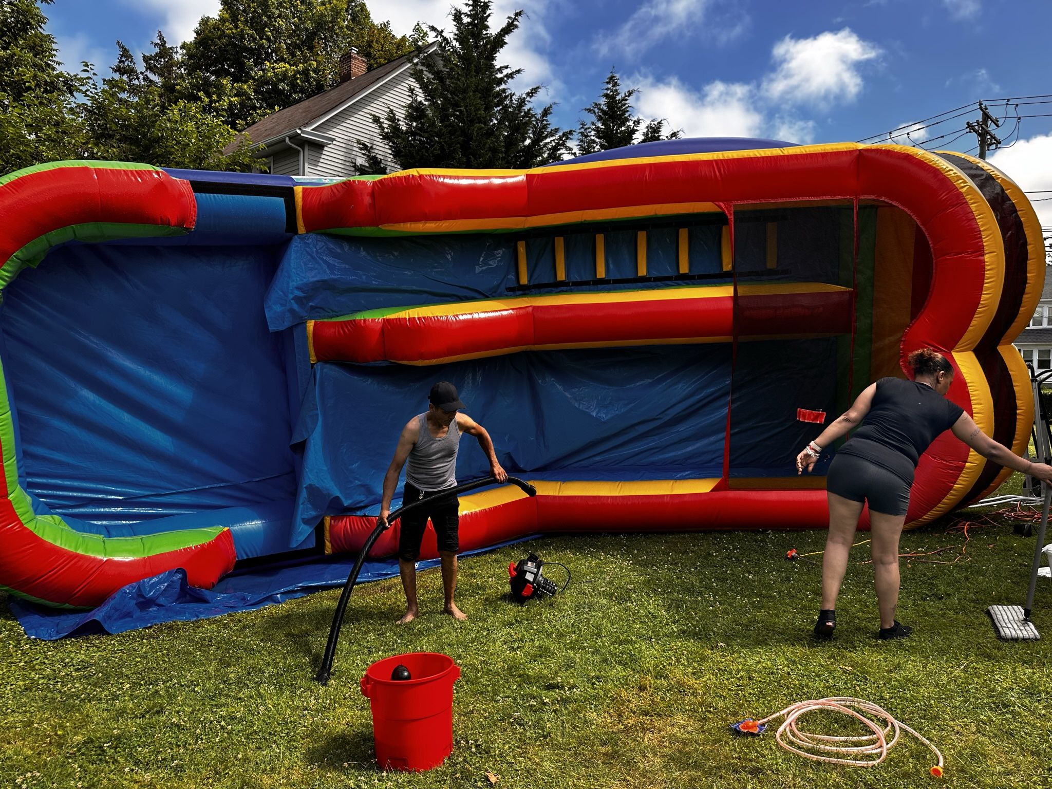 Bounce House And Waterside