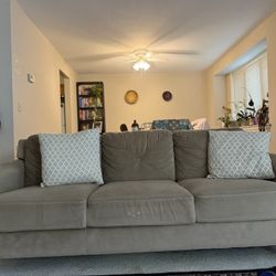 Lifestyle Solutions Harrington Sofa Microfiber Brown