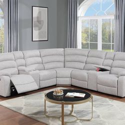 3 Piece Reclining Sectional Set 