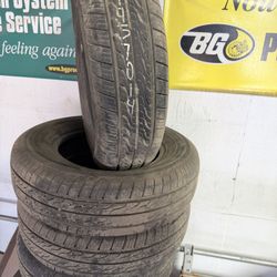 Toyo  Tires 95% Tread. 195/70/14. 