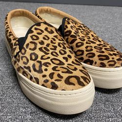 Soludos Leopard Fur She’s 