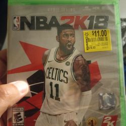 Xbox One NBA 2k18 Basketball Video Game Brand New