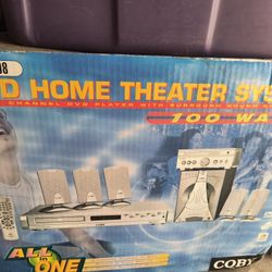 New-  Coby DVD Home Theater System 