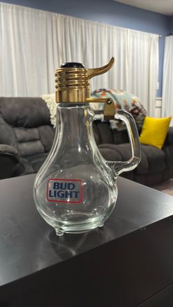 Bud Light decanter