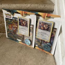 Pokemon Darkness Ablaze 3 Pack Blister Lot