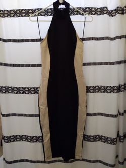 G By Guess Tifani Colorblock Backless Cocktail Dress