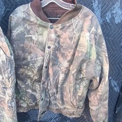 MEN's CAMO JACKET |REALTREE ADVANTAGE CLASSIC With overalls, And gilly Camo