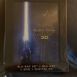 Star Wars 3D  4 Disc Set Collectors Edition 