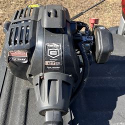 Weed Eater With Plowing Attachment.
