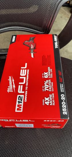 Milwaukee M12 FUEL 12-Volt Lithium-Ion Brushless Cordless HACKZALL Reciprocating Saw (Tool-Only)Solo herramienta