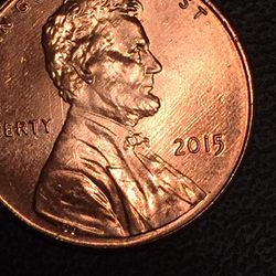 2015 Die Clash Error Can See The Sheid On Back , Across Lincoln’s Face
