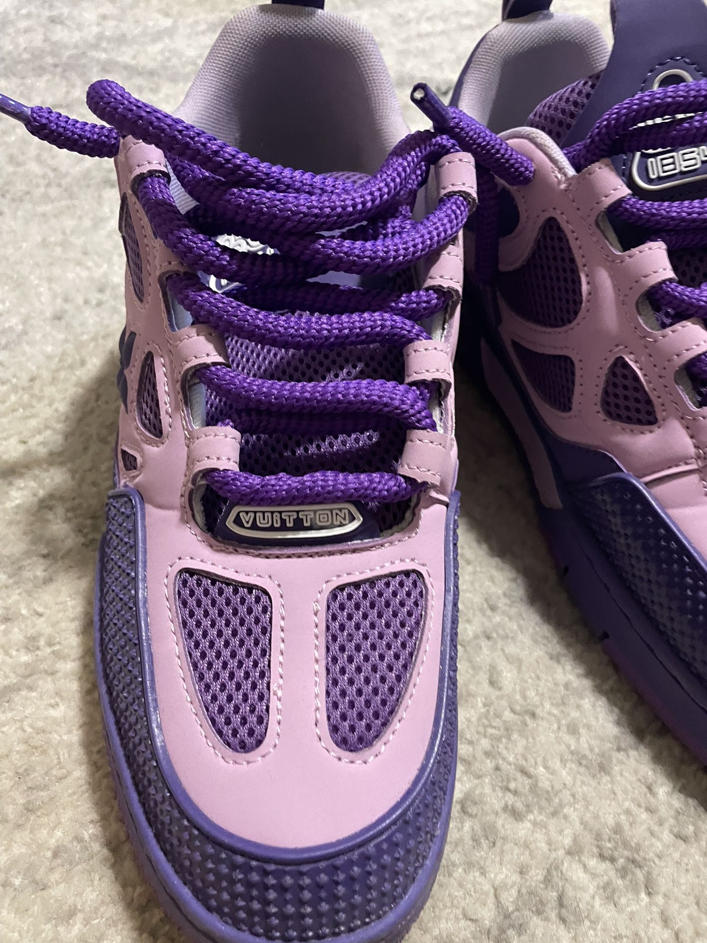 Louis Vuitton Purple Skates