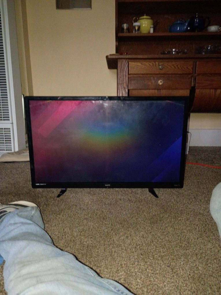 32 Inch Sanyo T.V. Needs Remote But Works Fine. Nothing wrong with it