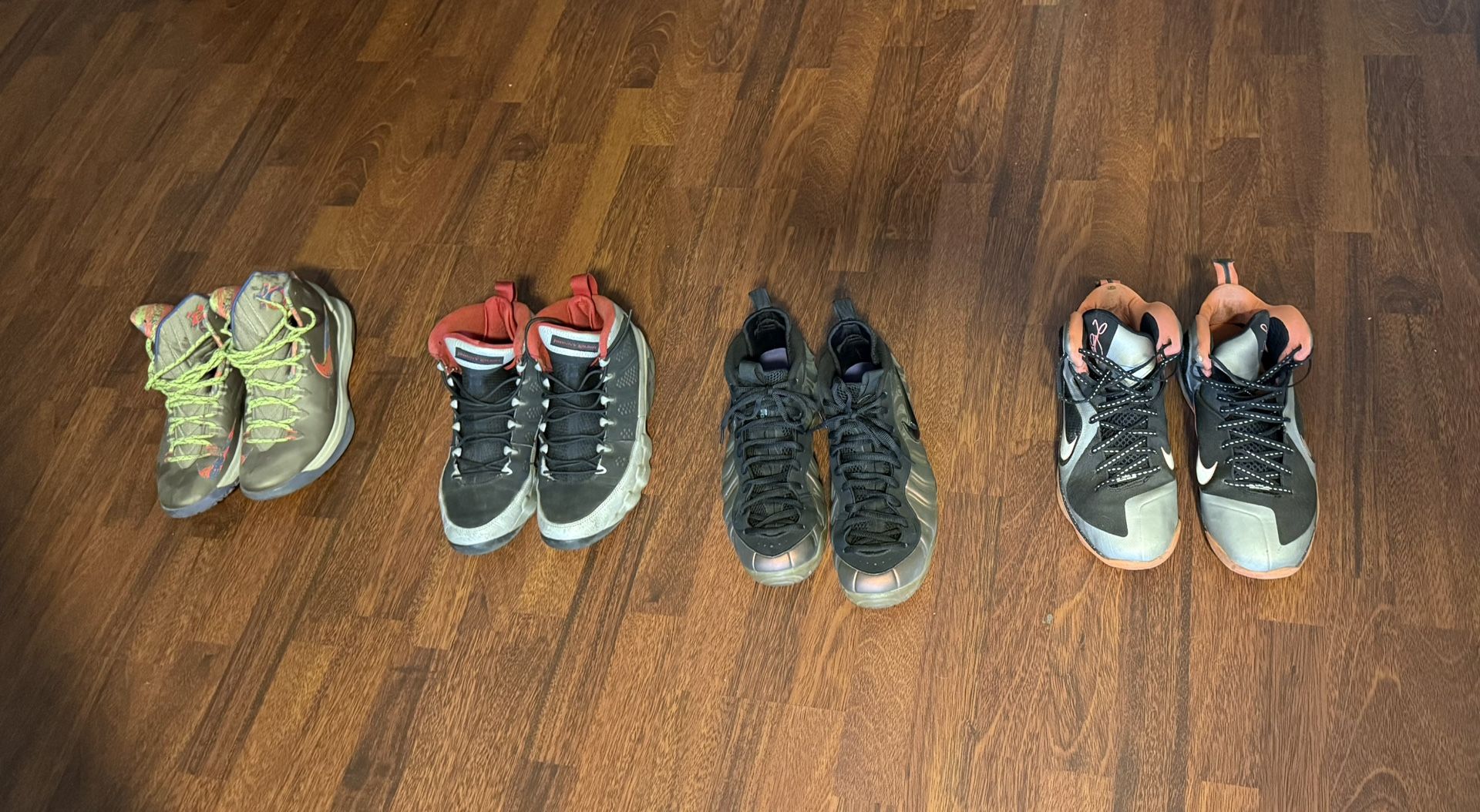 Jordan Foamposite Nike LeBron Durant