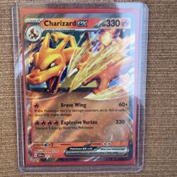 Pokemon Card Charizard EX SVP Promo Card
