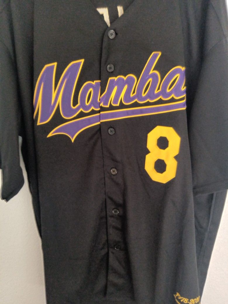 Mamba Kobe Bryant XXL Classic Baseball ⚾ Jersey