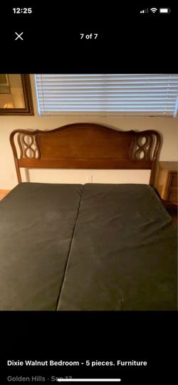 Dixie Bedroom Furniture (Walnut)